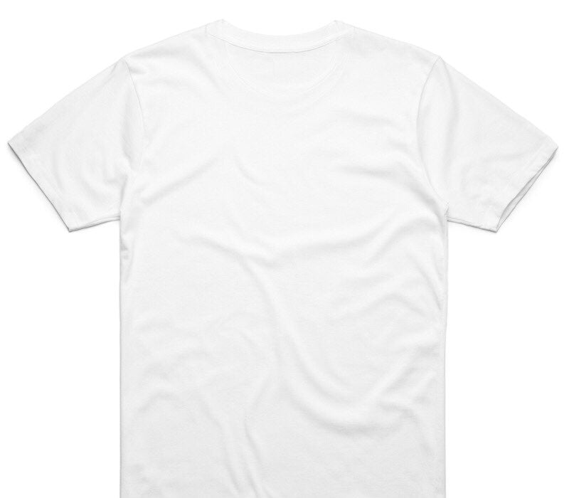 Custom AS Colour 100% Organic Cotton White T-Shirt