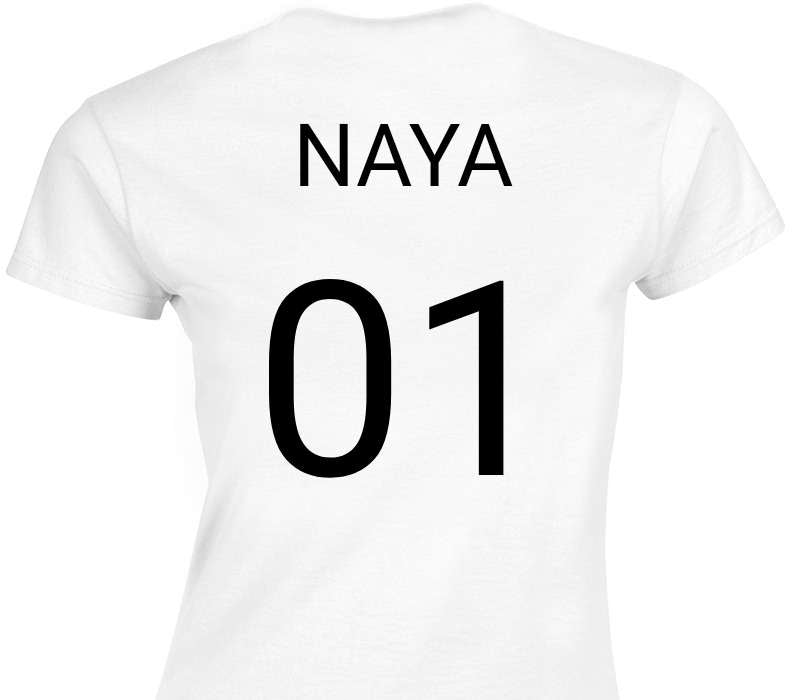 Custom Womens Soft Style 100% Cotton White T-Shirt