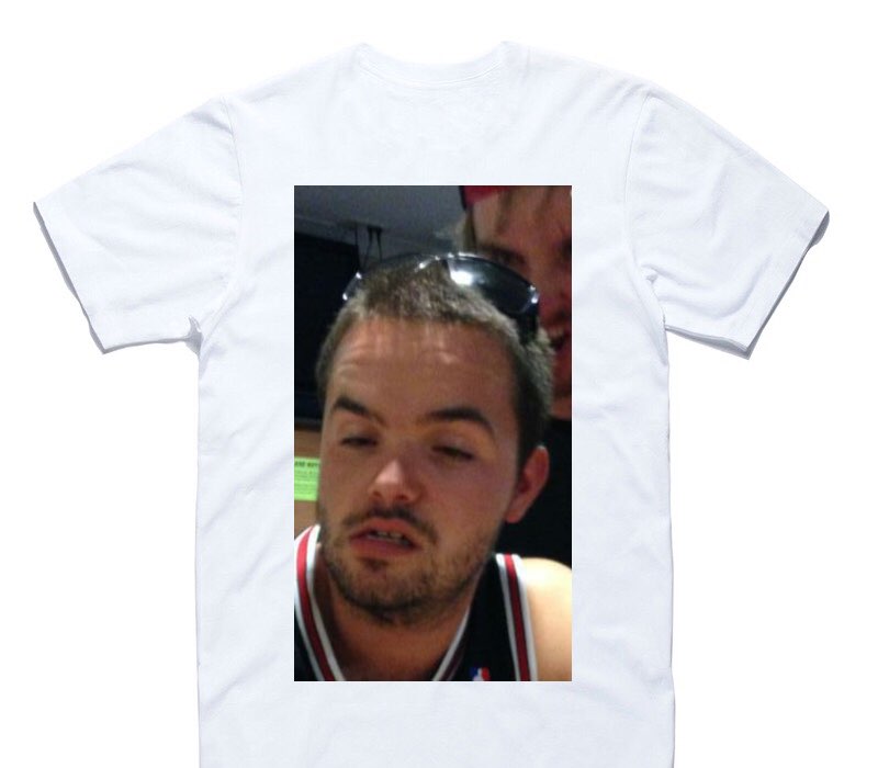 Custom AS Colour 100% Cotton White T-Shirt