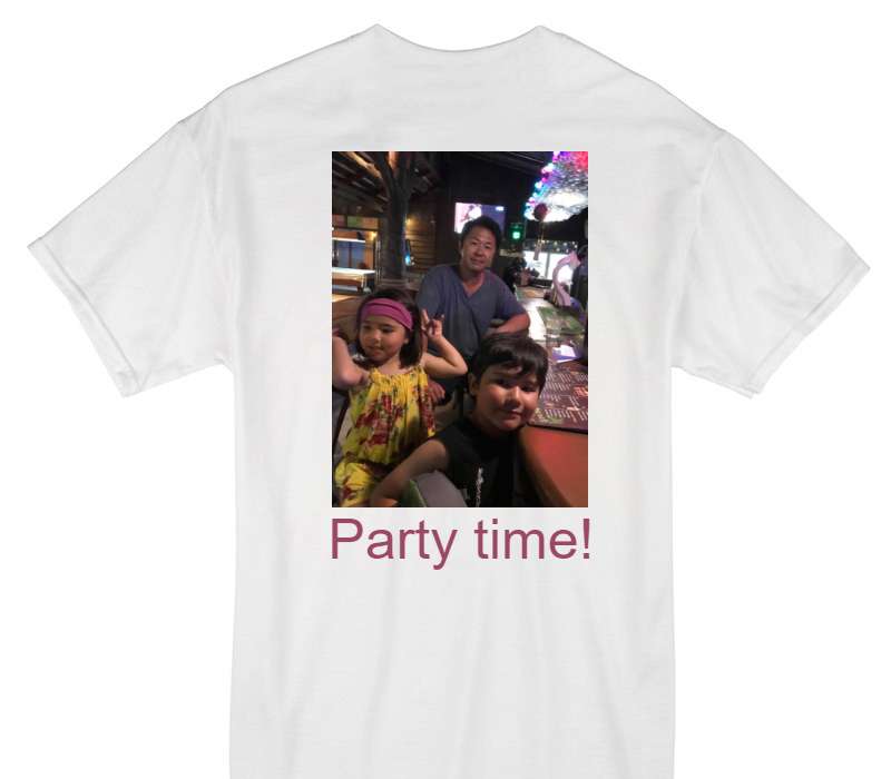 Custom Gildan 100% Cotton White T-Shirt