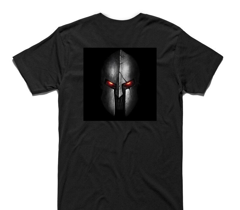 Custom AS Colour 100% Cotton Black T-Shirt