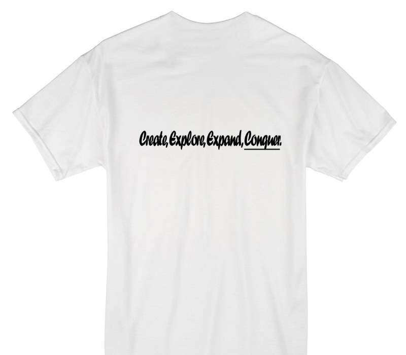 Custom Gildan 100% Cotton White T-Shirt