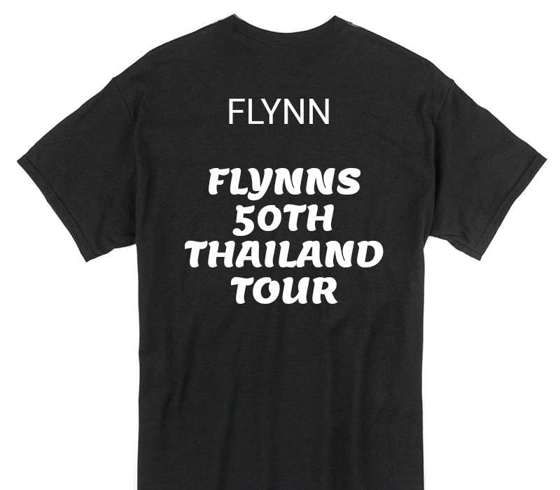 Custom Gildan 100% Cotton Black T-Shirt
