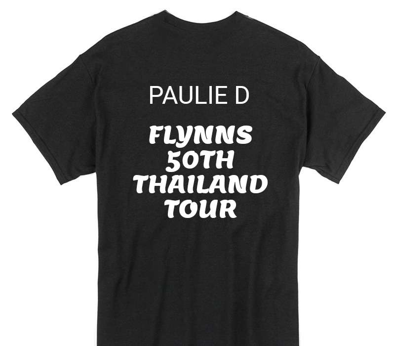 Custom Gildan 100% Cotton Black T-Shirt
