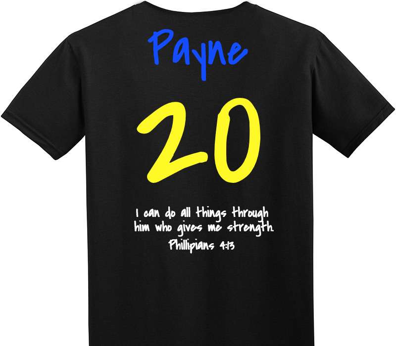 Custom Adult Soft Style 100% Cotton Black T-Shirt