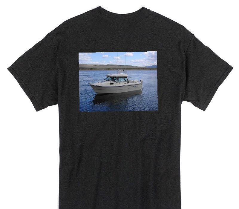 Custom Gildan 100% Cotton Black T-Shirt