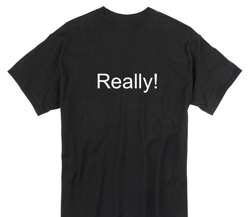 Custom Gildan 100% Cotton Black T-Shirt