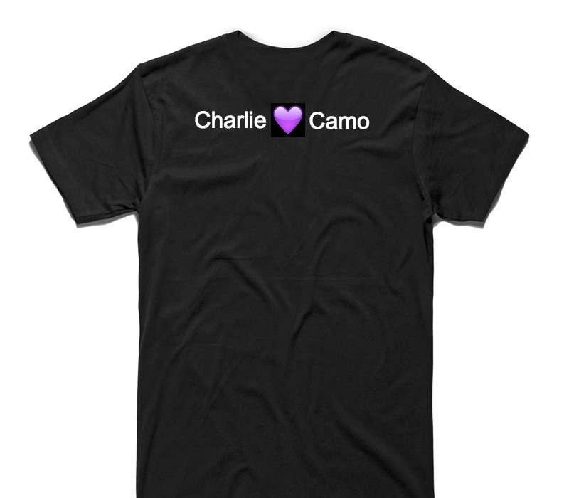 Custom AS Colour 100% Cotton Black T-Shirt