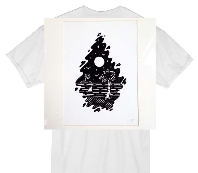 Custom Gildan 100% Cotton White T-Shirt