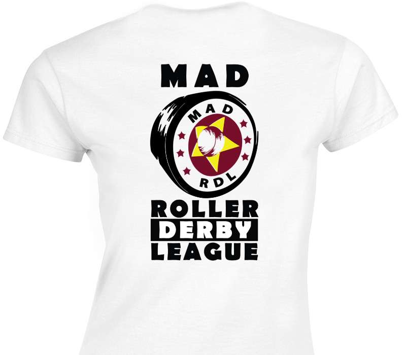 Custom Womens Soft Style 100% Cotton White T-Shirt
