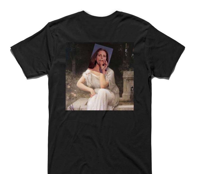 Custom AS Colour 100% Cotton Black T-Shirt