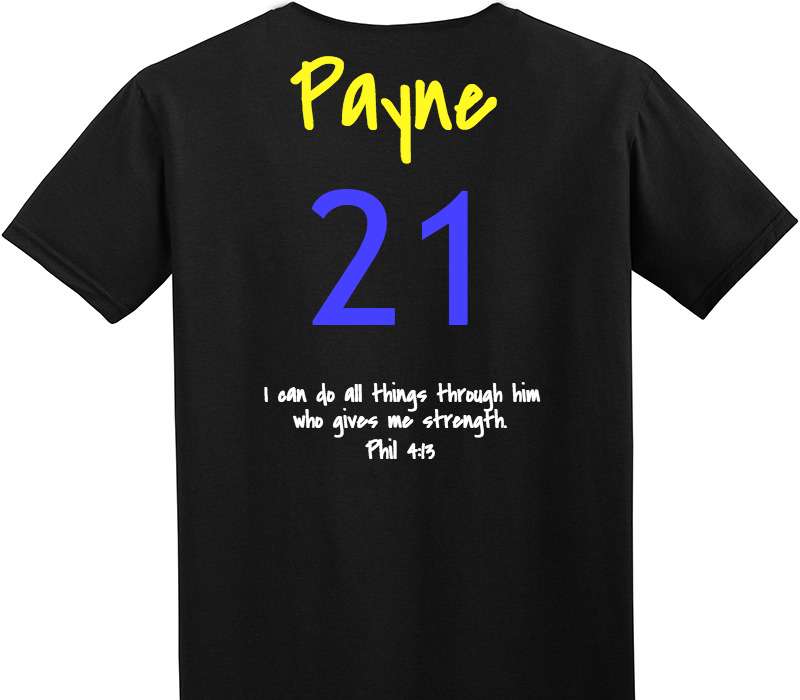Custom Adult Soft Style 100% Cotton Black T-Shirt