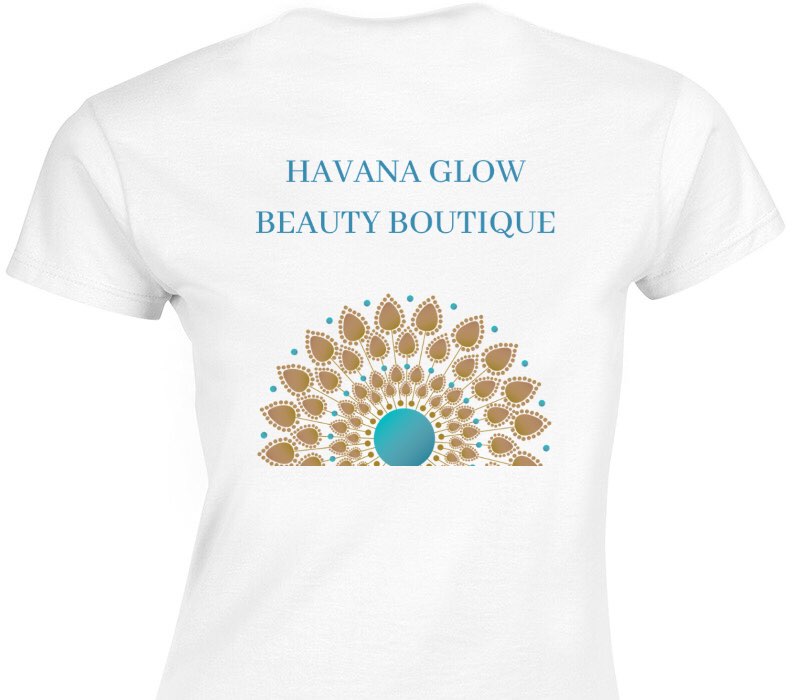 Custom Womens Soft Style 100% Cotton White T-Shirt