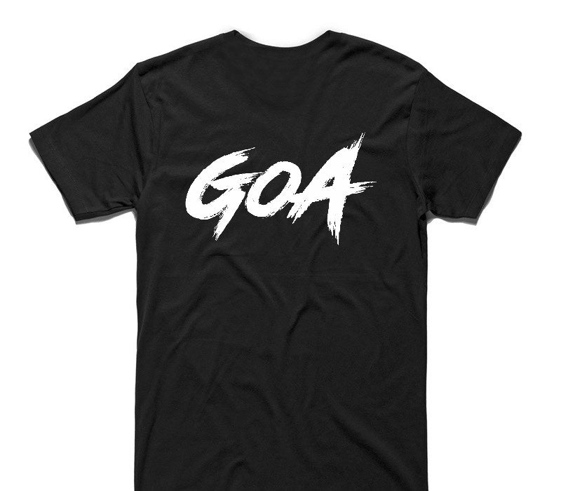 Custom AS Colour 100% Cotton Black T-Shirt