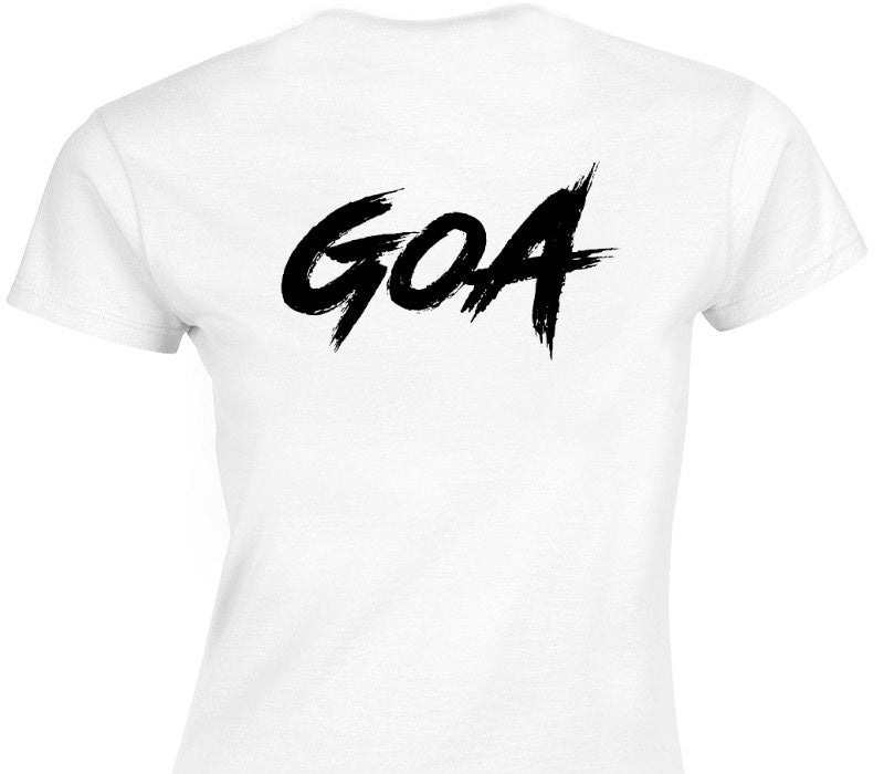 Custom Womens Soft Style 100% Cotton White T-Shirt