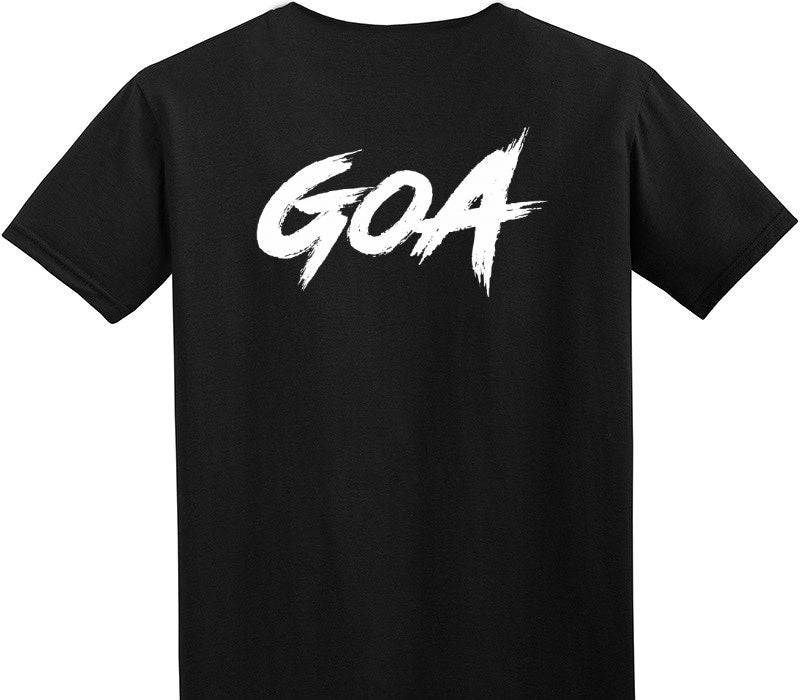 Custom Adult Soft Style 100% Cotton Black T-Shirt