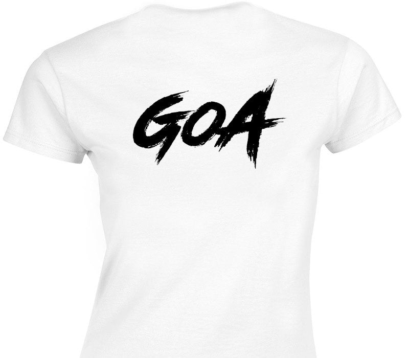 Custom Womens Soft Style 100% Cotton White T-Shirt