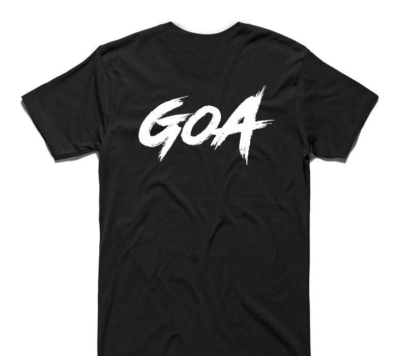 Custom AS Colour 100% Cotton Black T-Shirt