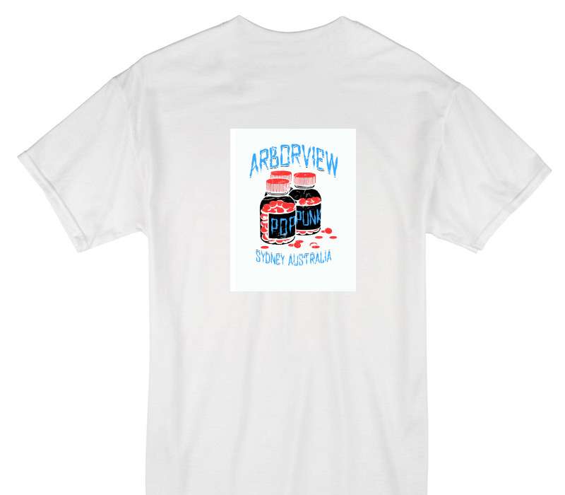 Custom Gildan 100% Cotton White T-Shirt