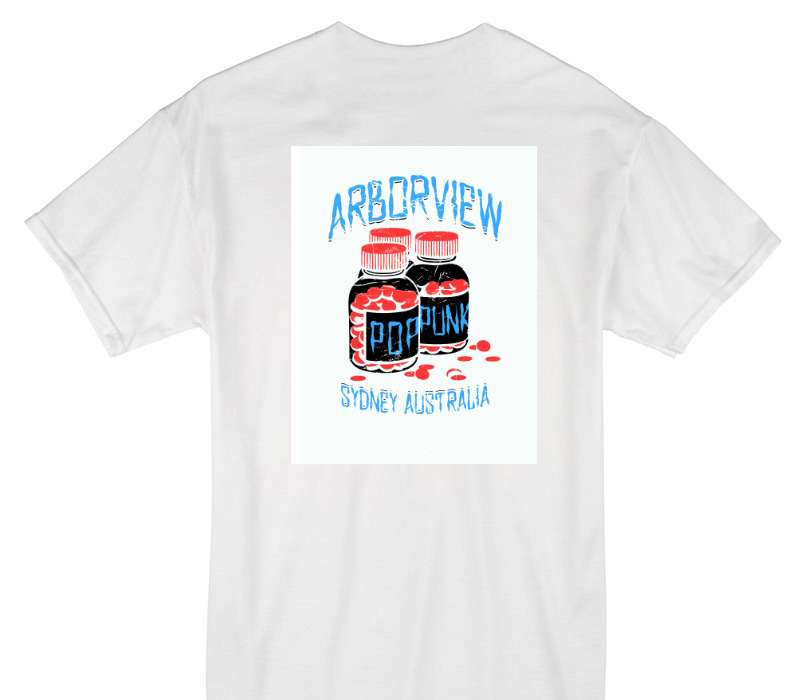 Custom Gildan 100% Cotton White T-Shirt