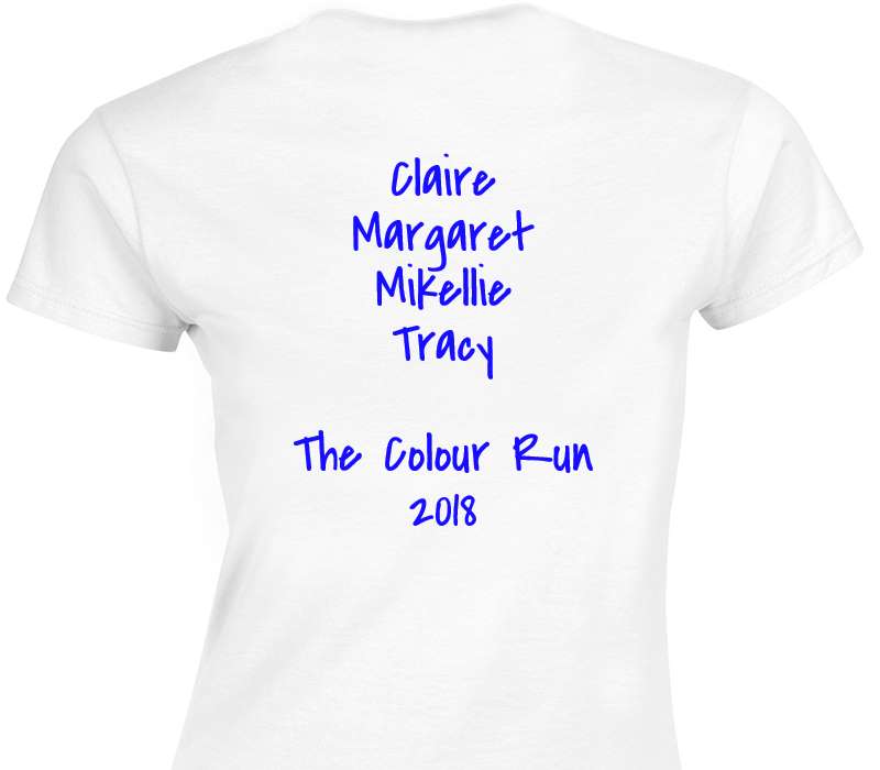 Custom Womens Soft Style 100% Cotton White T-Shirt