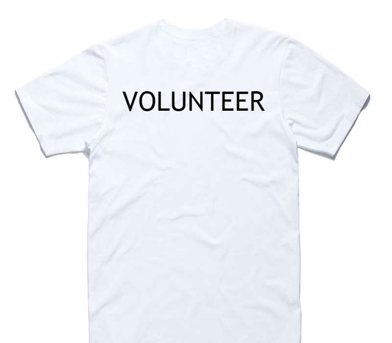 Custom AS Colour 100% Cotton White T-Shirt