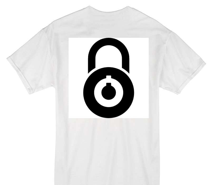 Custom Gildan 100% Cotton White T-Shirt