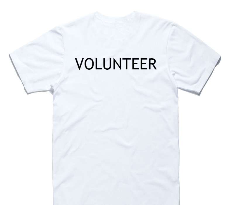 Custom AS Colour 100% Cotton White T-Shirt