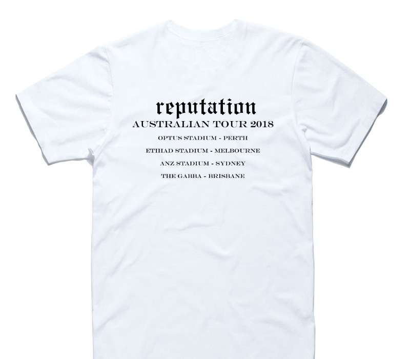 Custom AS Colour 100% Cotton White T-Shirt