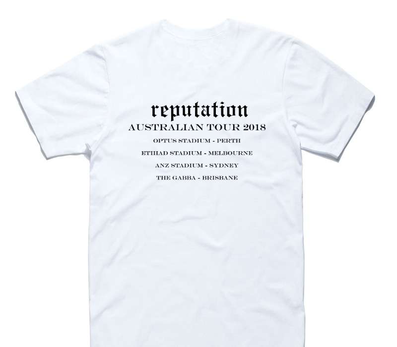 Custom AS Colour 100% Cotton White T-Shirt