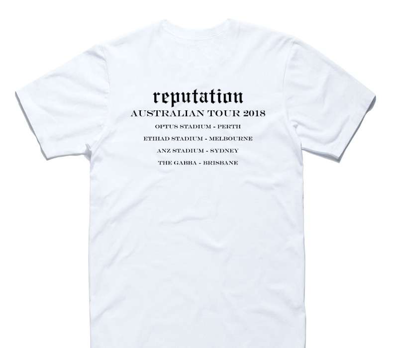 Custom AS Colour 100% Cotton White T-Shirt