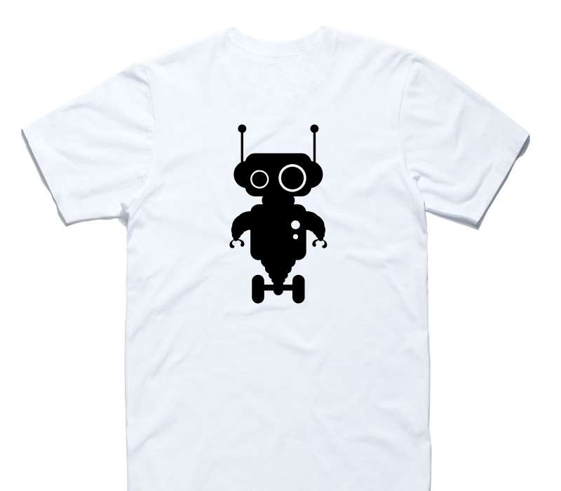 Custom AS Colour 100% Cotton White T-Shirt