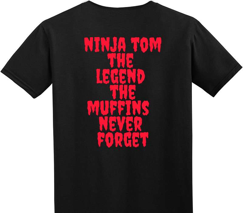 Custom Adult Soft Style 100% Cotton Black T-Shirt
