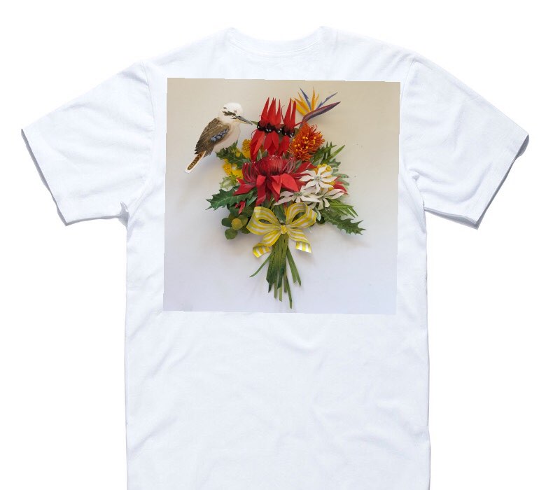 Custom AS Colour 100% Cotton White T-Shirt