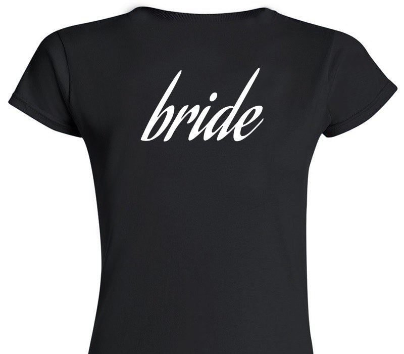 Custom Womens Soft Style 100% Cotton Black T-Shirt