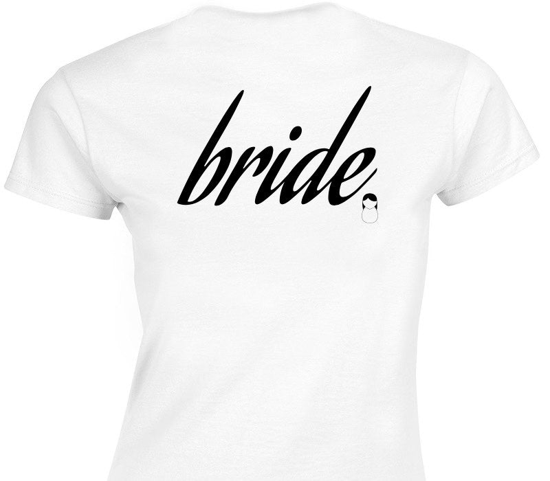 Custom Womens Soft Style 100% Cotton White T-Shirt