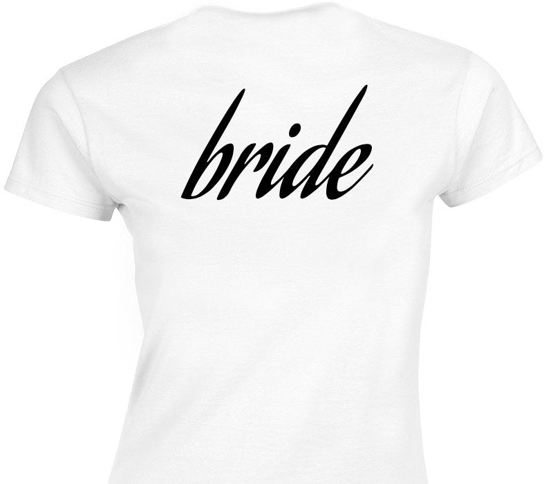 Custom Womens Soft Style 100% Cotton White T-Shirt