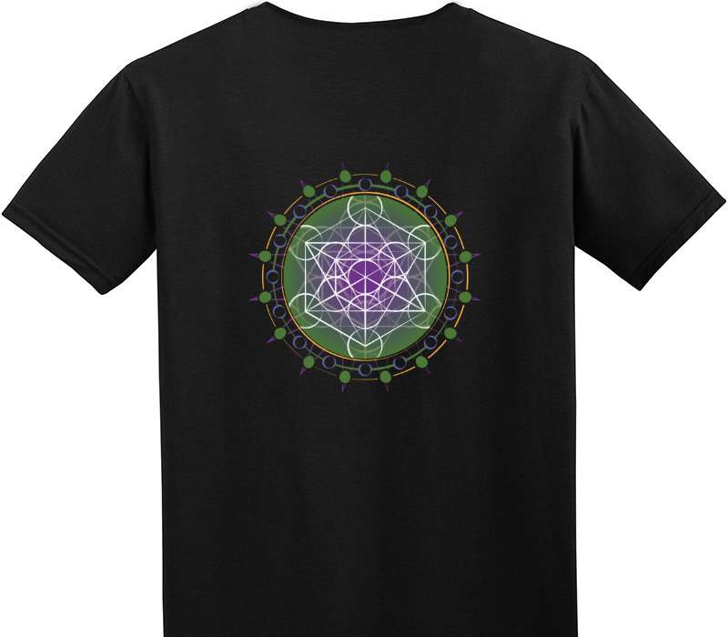 Custom Adult Soft Style 100% Cotton Black T-Shirt