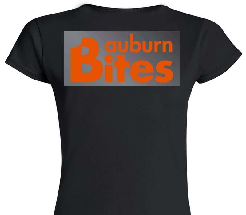 Custom Womens Soft Style 100% Cotton Black T-Shirt