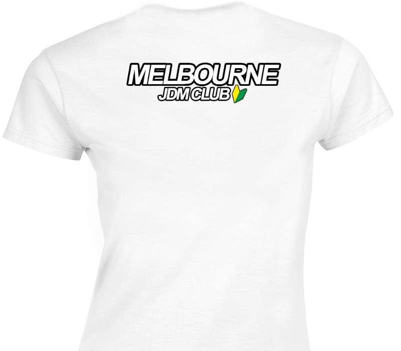 Custom Womens Soft Style 100% Cotton White T-Shirt