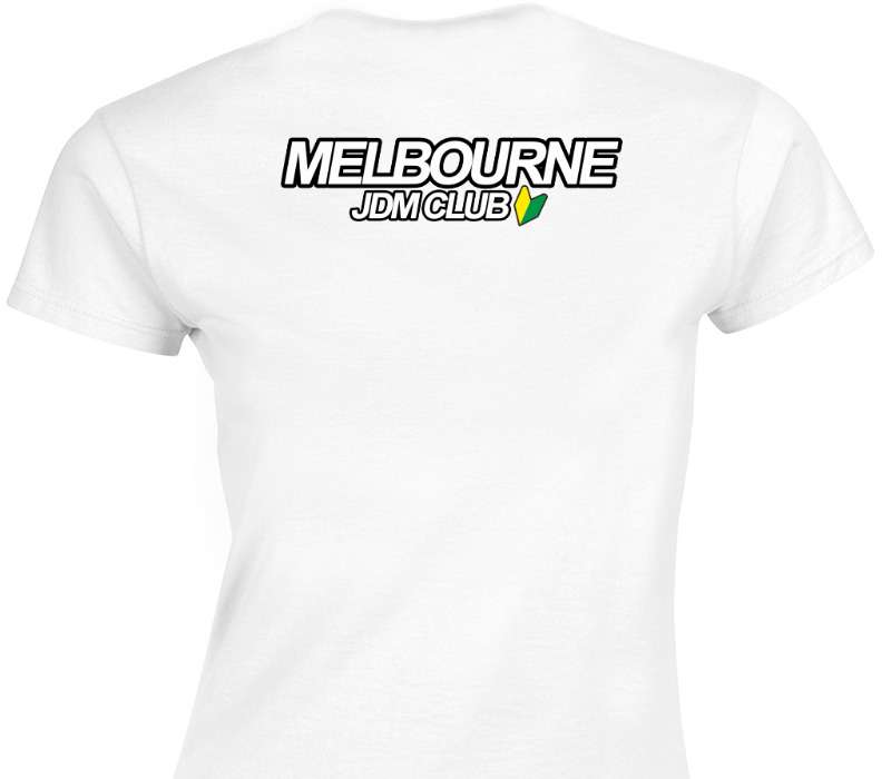 Custom Womens Soft Style 100% Cotton White T-Shirt