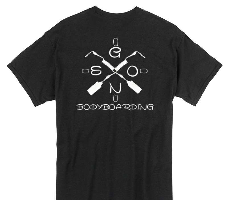 Custom Gildan 100% Cotton Black T-Shirt