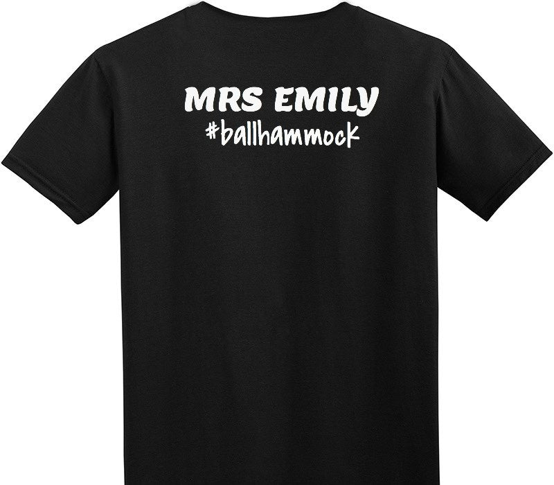 Custom Adult Soft Style 100% Cotton Black T-Shirt