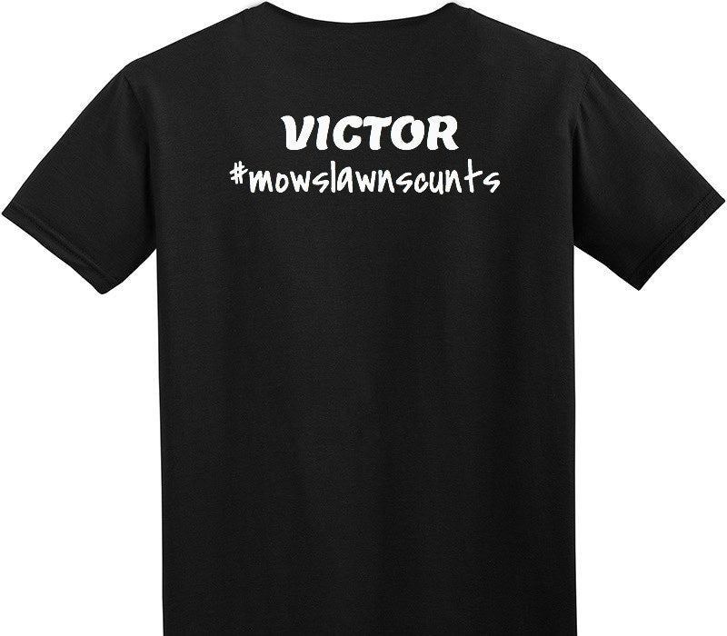 Custom Adult Soft Style 100% Cotton Black T-Shirt