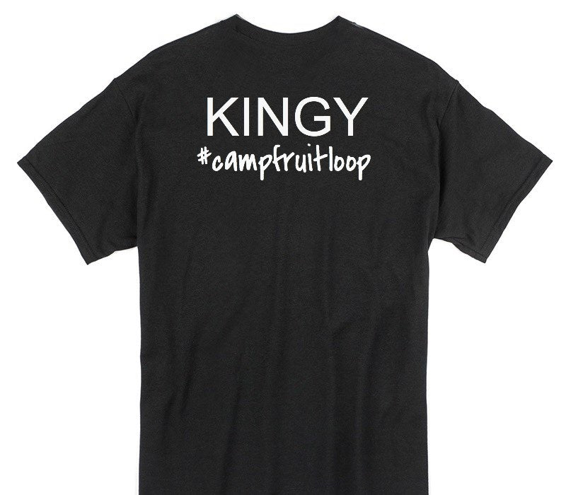 Custom Gildan 100% Cotton Black T-Shirt