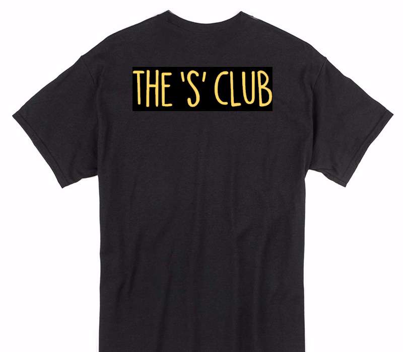 Custom Gildan 100% Cotton Black T-Shirt