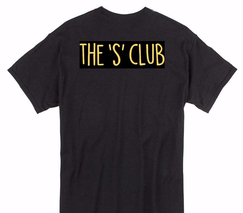 Custom Gildan 100% Cotton Black T-Shirt