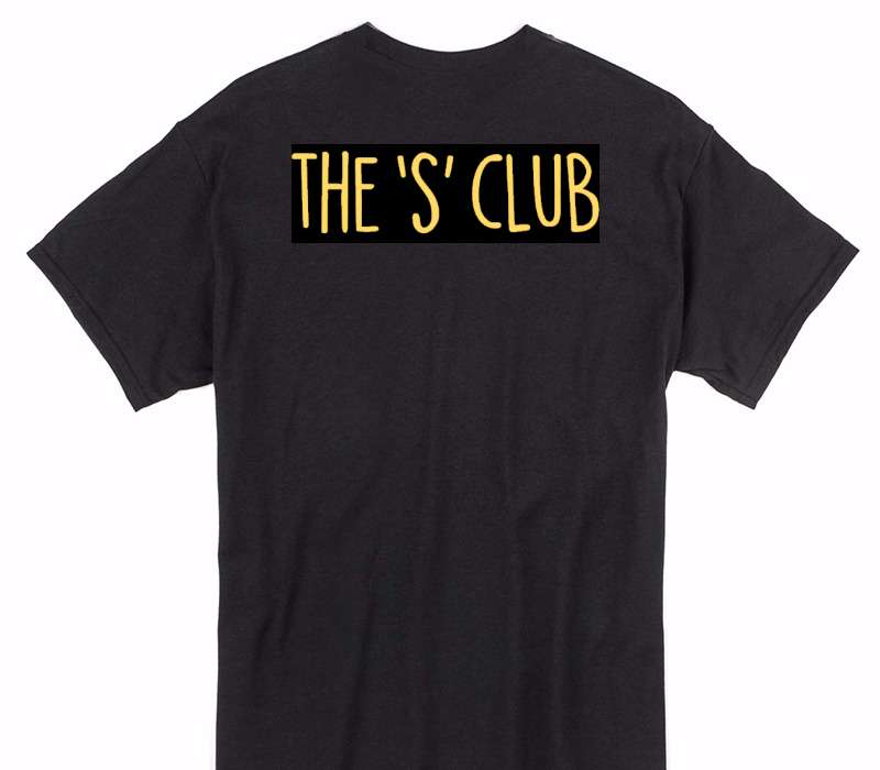 Custom Gildan 100% Cotton Black T-Shirt
