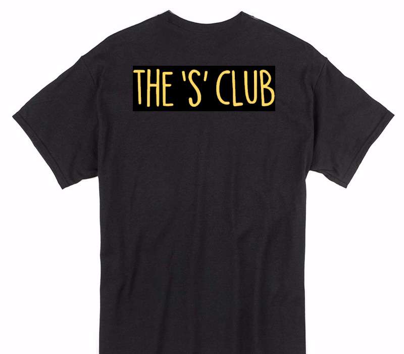 Custom Gildan 100% Cotton Black T-Shirt