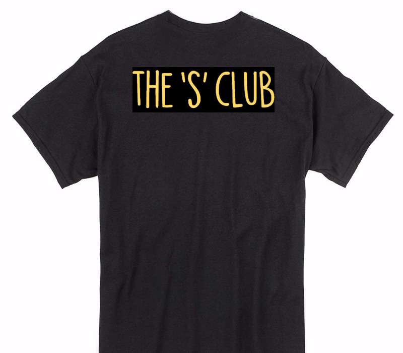 Custom Gildan 100% Cotton Black T-Shirt
